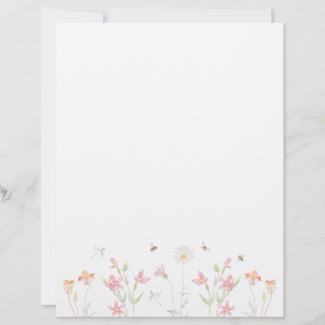 Papel Timbrado The tiny Garden (Frente)