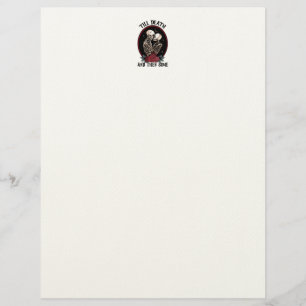 Papel Timbrado 'Till Death Letterhead