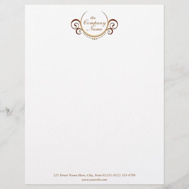 Papel Timbrado Tom de Cobre (Frente)