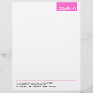Papel Timbrado Top Tag - Rosa