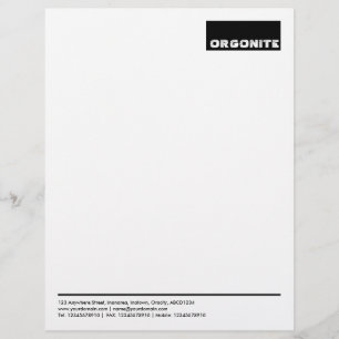 Papel Timbrado Top Tag v2 - Preto