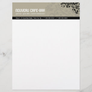 Papel Timbrado TRENDY BUSINESS LETTERHEAD: Elemental 7