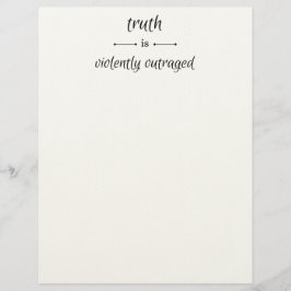 Papel Timbrado Truth or lie?