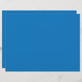 Papel Timbrado um fundo azul com um relógio preto e branco