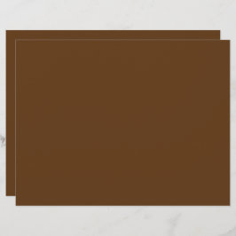 Papel Timbrado um fundo castanho com uma borda branca