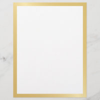 Vazio Dourado e branco