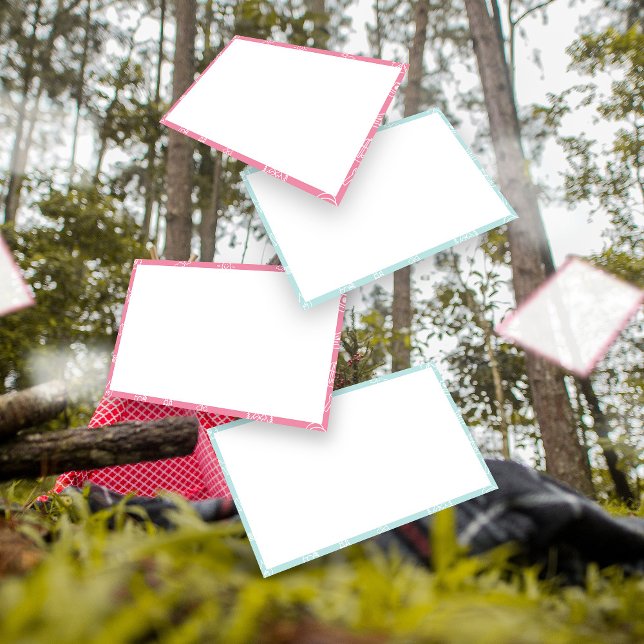 Papel Timbrado Vazio Treasure Hunt Pistas, Cartões ociosos (Criador carregado)