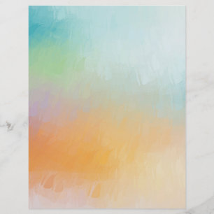 Papel Timbrado Vazio Vermelho Vermelho Azul Tendente, Modelo Pers