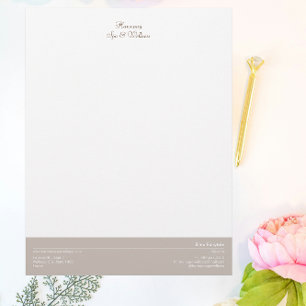 Papel Timbrado Vela, Pincel, Spa e Bem-Estar