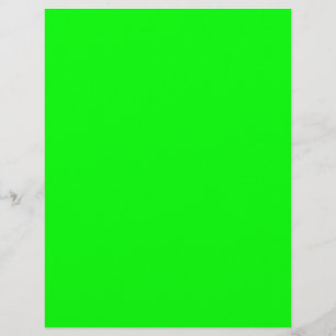 Papel Timbrado Verde Brilhante