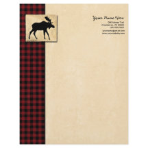 Verificação preta vermelha dos alces