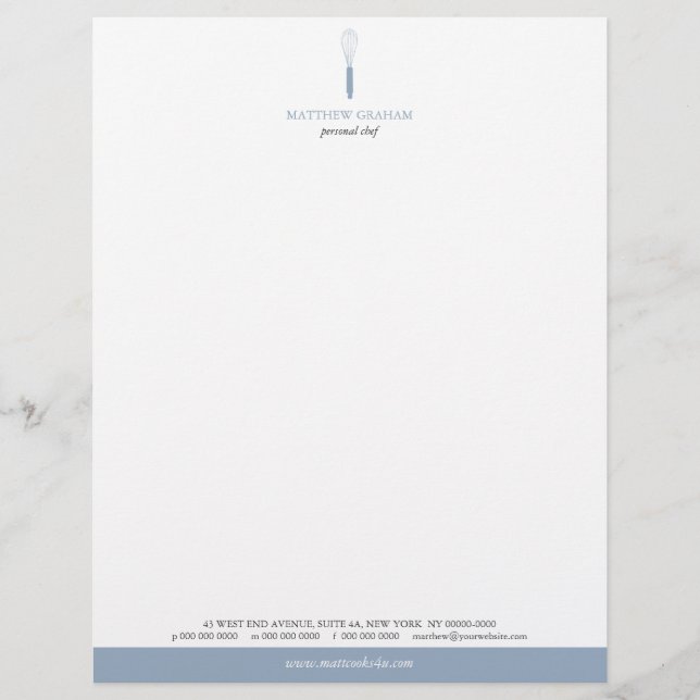 Papel Timbrado Whisky It Letterhead (Frente)