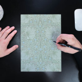 Papel Timbrado William Morris Pimpernel Pattern Vintage Lined