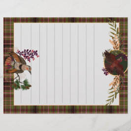 Papel Timbrado Yuletide Saudações Norte Flicker