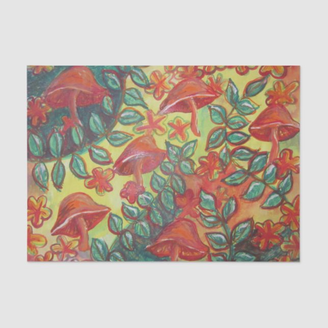 papel tissue cogumelo (Frente )