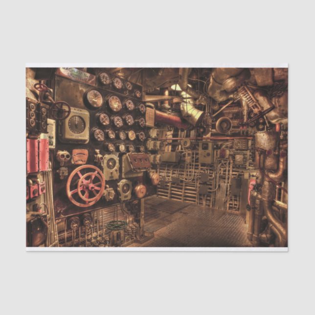 papel tissue da sala de máquinas (Frente )