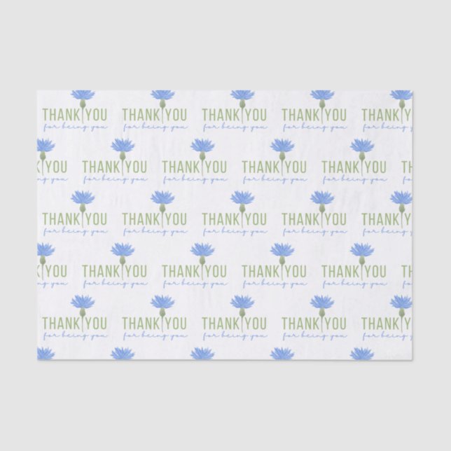 Papel Toalha de Tecido Obrigado Por Ser Quem É (Frente )