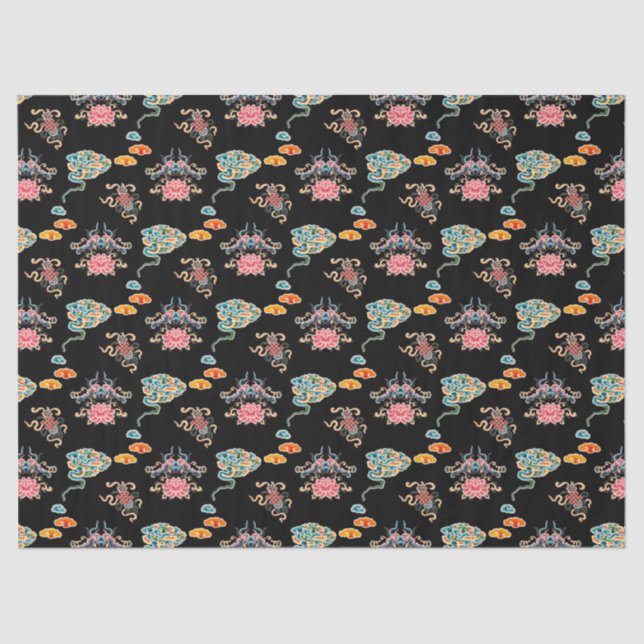 Papel tradicional chinês (Frente )