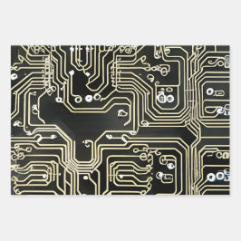 Papel único de enrolamento de circuitos