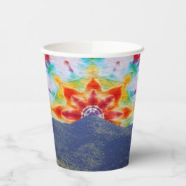 Papelada, Tie Dye Mt Tamalpais Sky Design