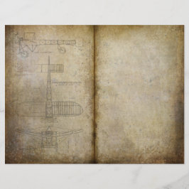 Papelão velho para Diários de aeronaves