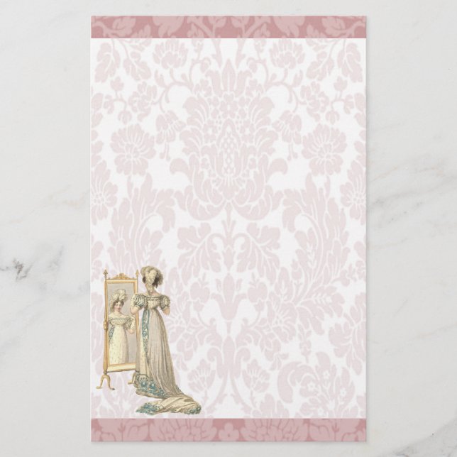 Papelaria 1822 Vestido do Tribunal da Era Regência (Frente)