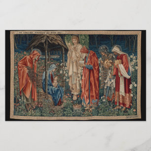 Papelaria A Adoração do Magi (por Edward Burne-Jones)