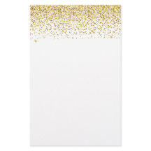 A cair da Dourada Glitter Confetti