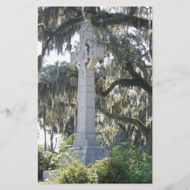 Papelaria A Cruz Celta de Savannah (Frente)