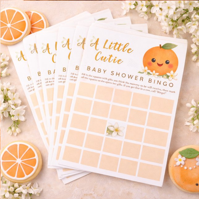 Papelaria A Little Cutie -  Baby Shower Bingo Game (Criador carregado)