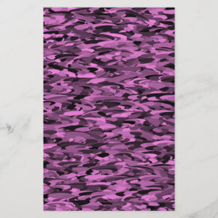 Papelaria Abstrato Padrão preto roxo
