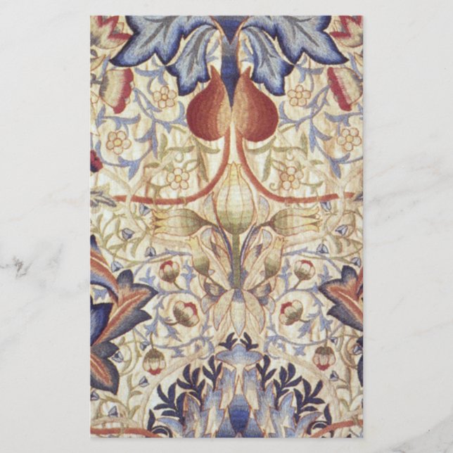 Papelaria Acanthus (por William Morris) (Frente)