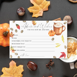 Papelaria Aconselhamento e desejos do Chá de panela de café 