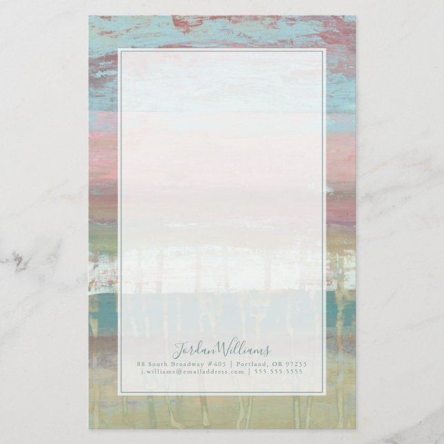 Papelaria Adicionar Seu Nome| Horizonte Duvido (Frente)