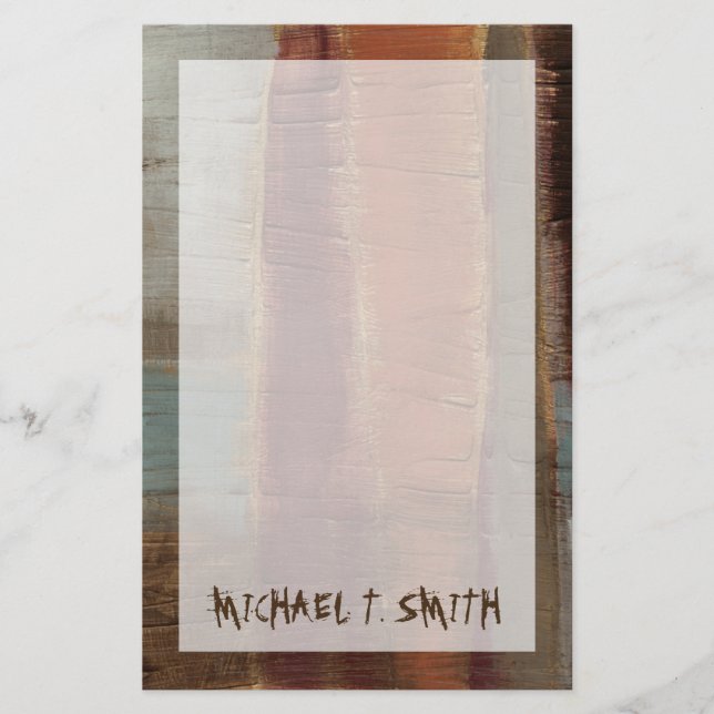 Papelaria Adicionar Seu Nome| Mudas antigas II (Frente)