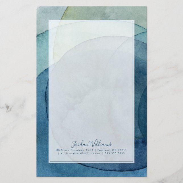 Papelaria Adicionar Seu Nome| Planetas em Evolução (Frente)