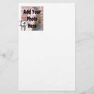 Papelaria Adicione a sua Fotografia especial