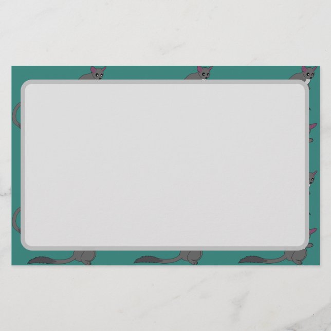 Papelaria Adorable Bushbabies Illustration (Frente)