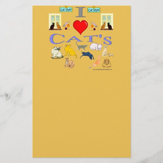 Papelaria Adoro Cat's (Frente)