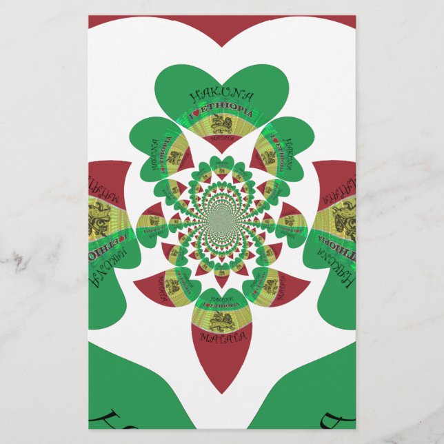 Papelaria Adoro Etiópia Caleidoscópio - Arte Massagista (Frente)