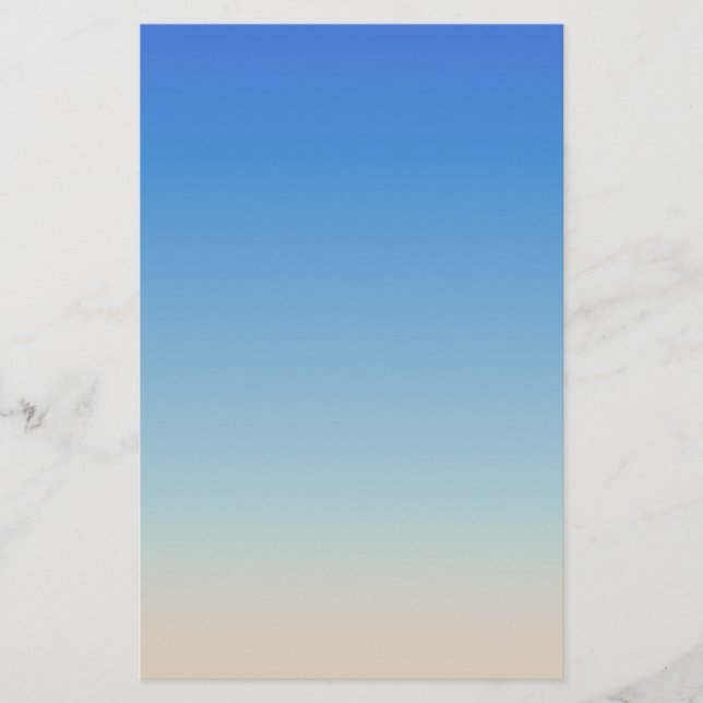 Papelaria Água de praia arenosa (Frente)