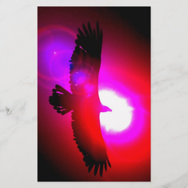 Papelaria Águia Bald Americano (Frente)