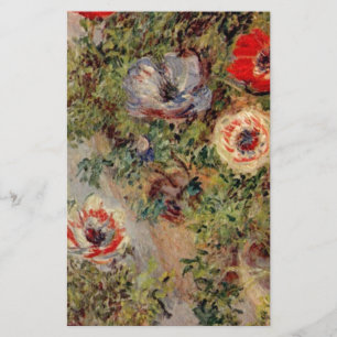 Papelaria Ainda-Vida de Claude Monet com os presentes do des
