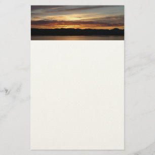 Papelaria Alaskan Sunset II Belo Alasca Fotografia