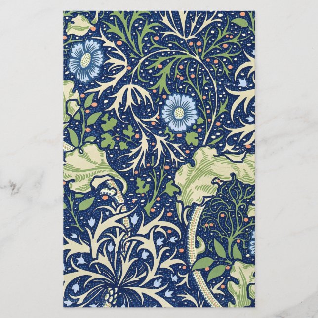 Papelaria Algas (por William Morris) (Frente)