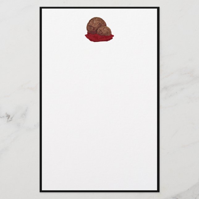 Papelaria Almôndegas em molho (Frente)