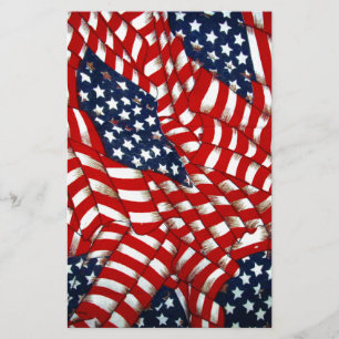 Papelaria American Flag-Unity & Love_