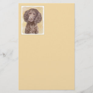 Papelaria American Water Spaniel Painting - Arte Original de