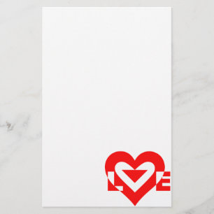 Papelaria Amor Vermelho
