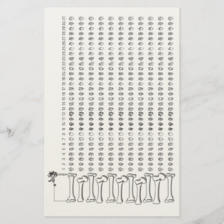 Papelaria Anatomical Heart Habit Tracker – Gothic Habit Trac